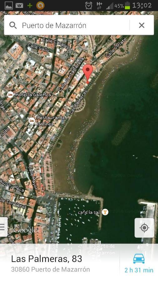 Bahia Mazarron Apartamento En Primera Linea Playa El Puerto de Mazarrón 外观 照片