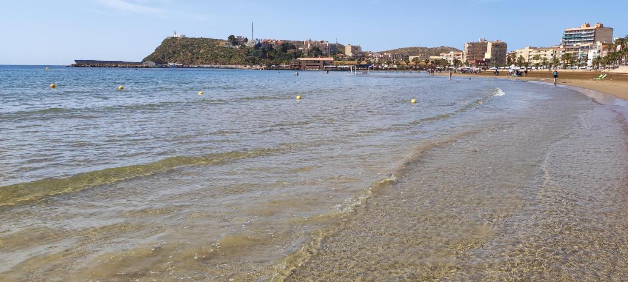 Bahia Mazarron Apartamento En Primera Linea Playa El Puerto de Mazarrón 外观 照片