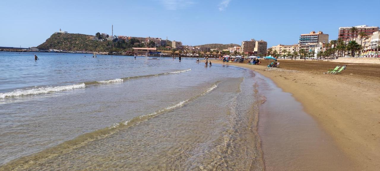 Bahia Mazarron Apartamento En Primera Linea Playa El Puerto de Mazarrón 外观 照片