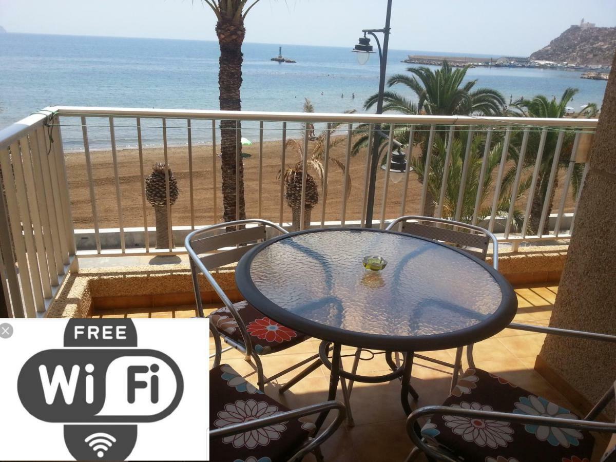 Bahia Mazarron Apartamento En Primera Linea Playa El Puerto de Mazarrón 外观 照片