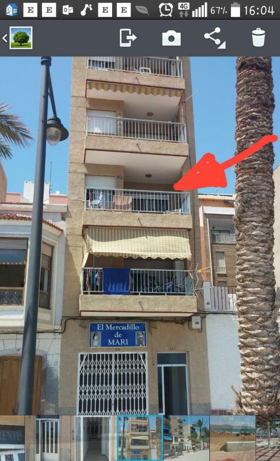 Bahia Mazarron Apartamento En Primera Linea Playa El Puerto de Mazarrón 外观 照片