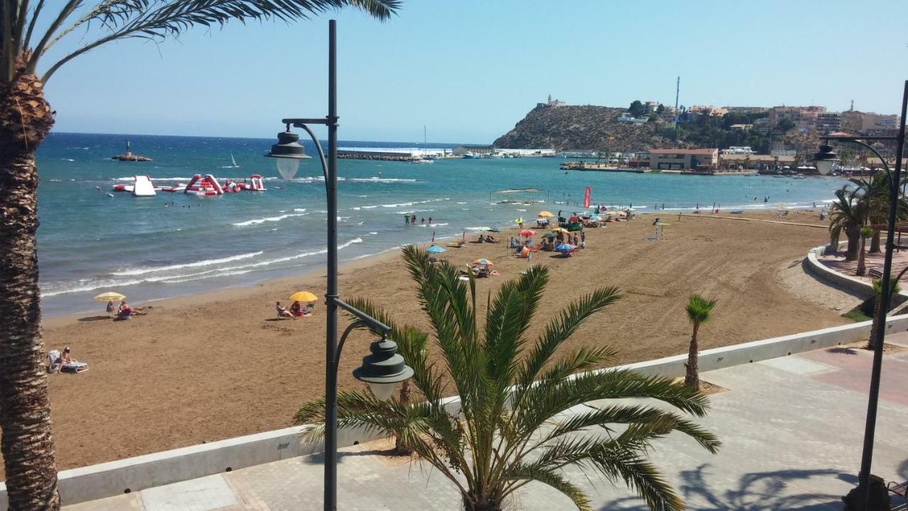 Bahia Mazarron Apartamento En Primera Linea Playa El Puerto de Mazarrón 外观 照片
