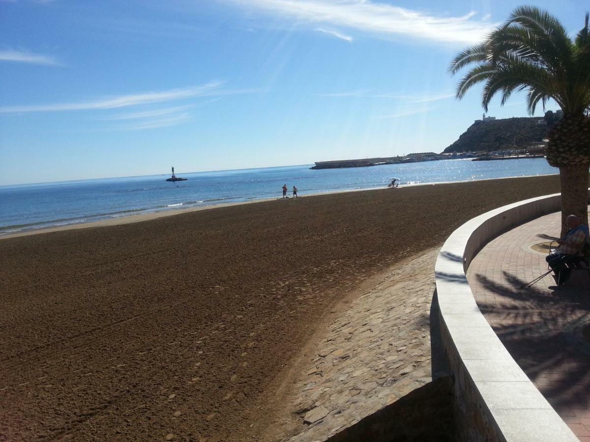 Bahia Mazarron Apartamento En Primera Linea Playa El Puerto de Mazarrón 外观 照片